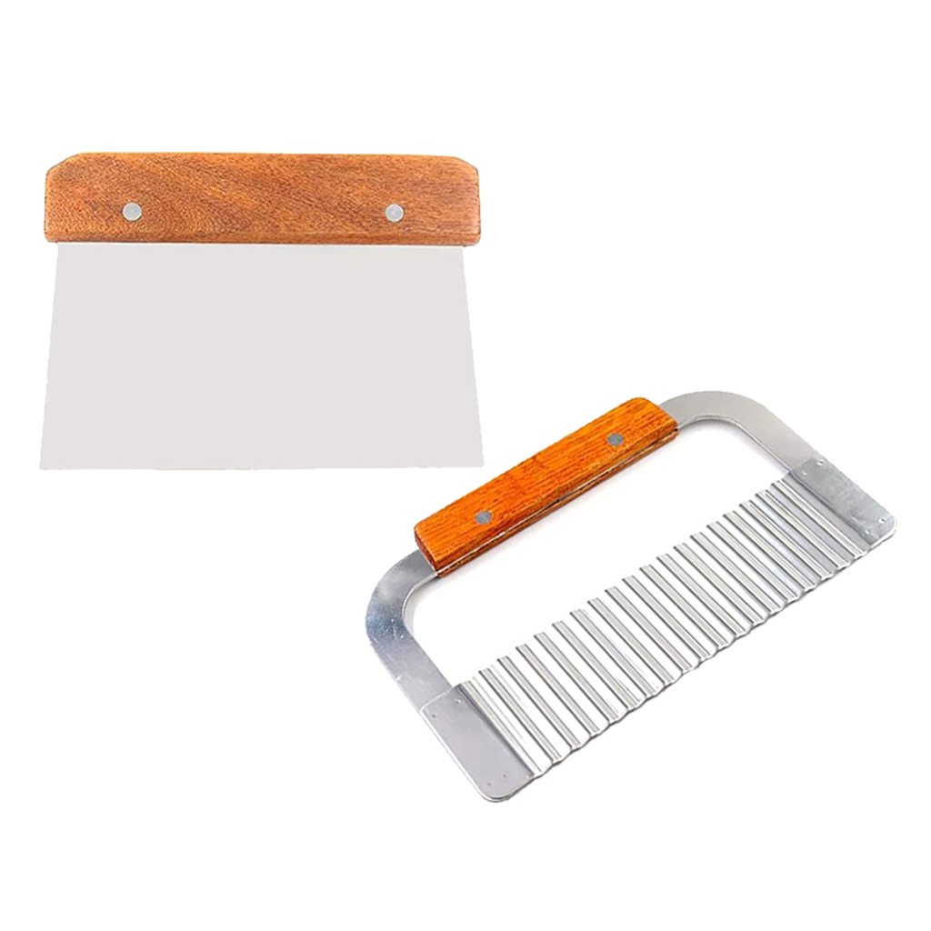 Candle Making Supplies Online - 2 Pack Stainless Steel Wavy &