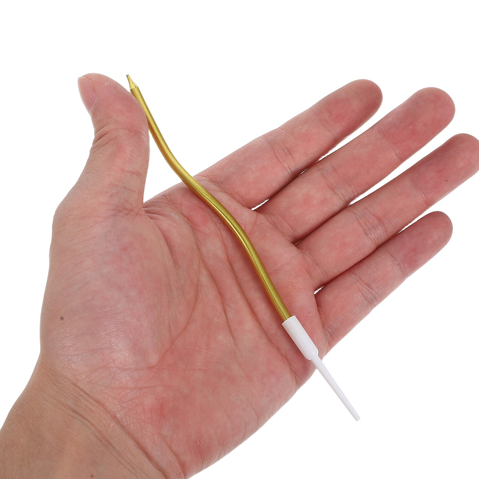 Candle Supplies In - 72Pcs Spiral Birthday Candles Elegant Twisted