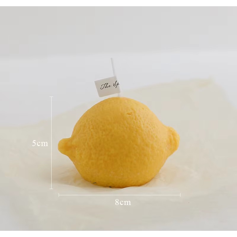 Candle Supplies In - Custom Home Decoration Lemon Candle Photo