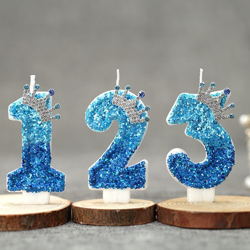 Creative Peacock Blue Crown Di - Candle Supplies In recension och pris