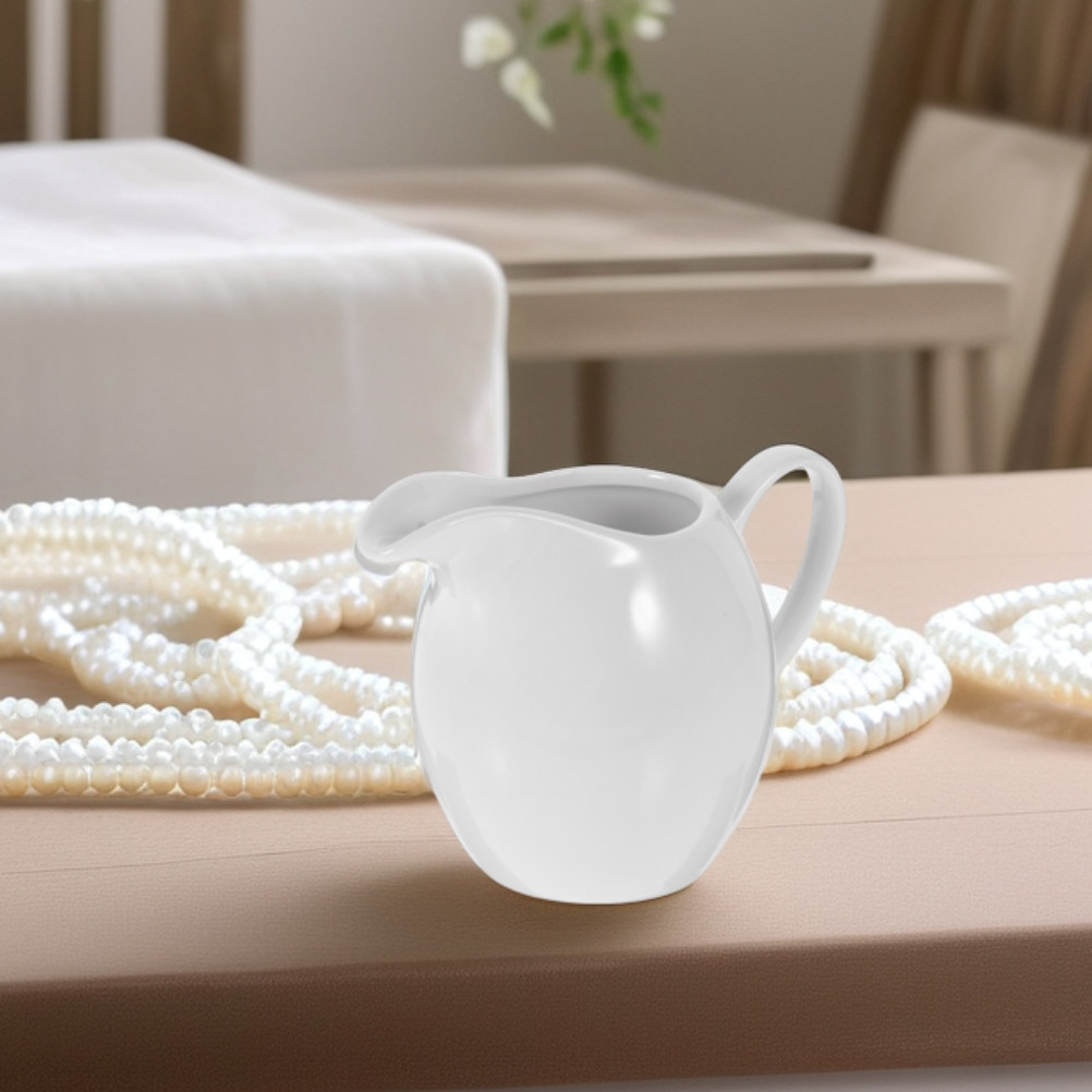 2Pcs Ceramic Milk Jug Creamer  - Pour Spout Pitcher recension och pris