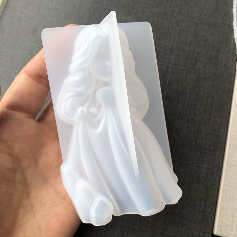 3D Cute Princess Silicone Cand - Candle Making Supplies Online recension och pris
