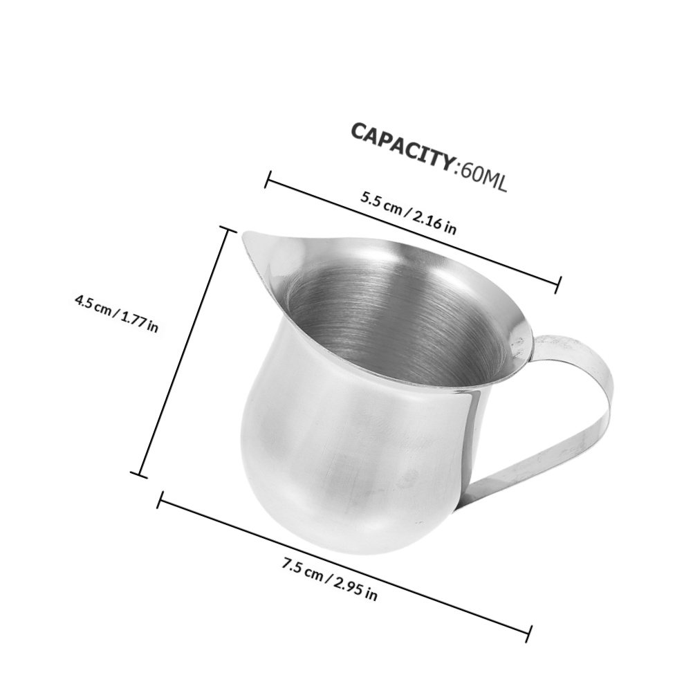2Pcs Stainless Steel Small Cre - Pour Spout Pitcher recension och pris