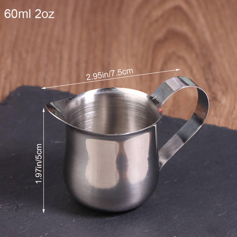 Kitchen Stainless Steel Creame - Pour Spout Pitcher recension och pris