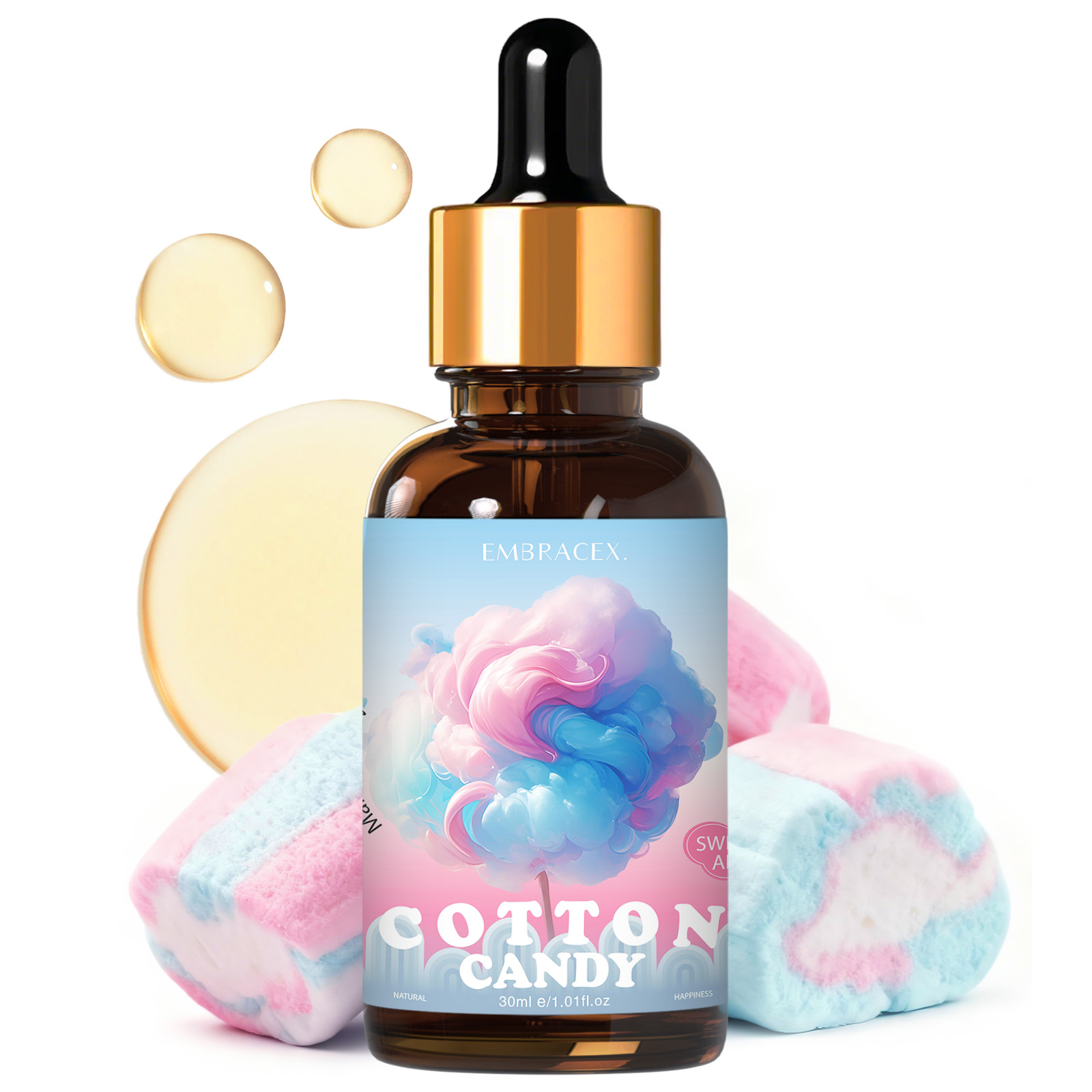 30ml Cotton Candy Essential Oi - Candle Supplies Fragrance Oil recension och pris