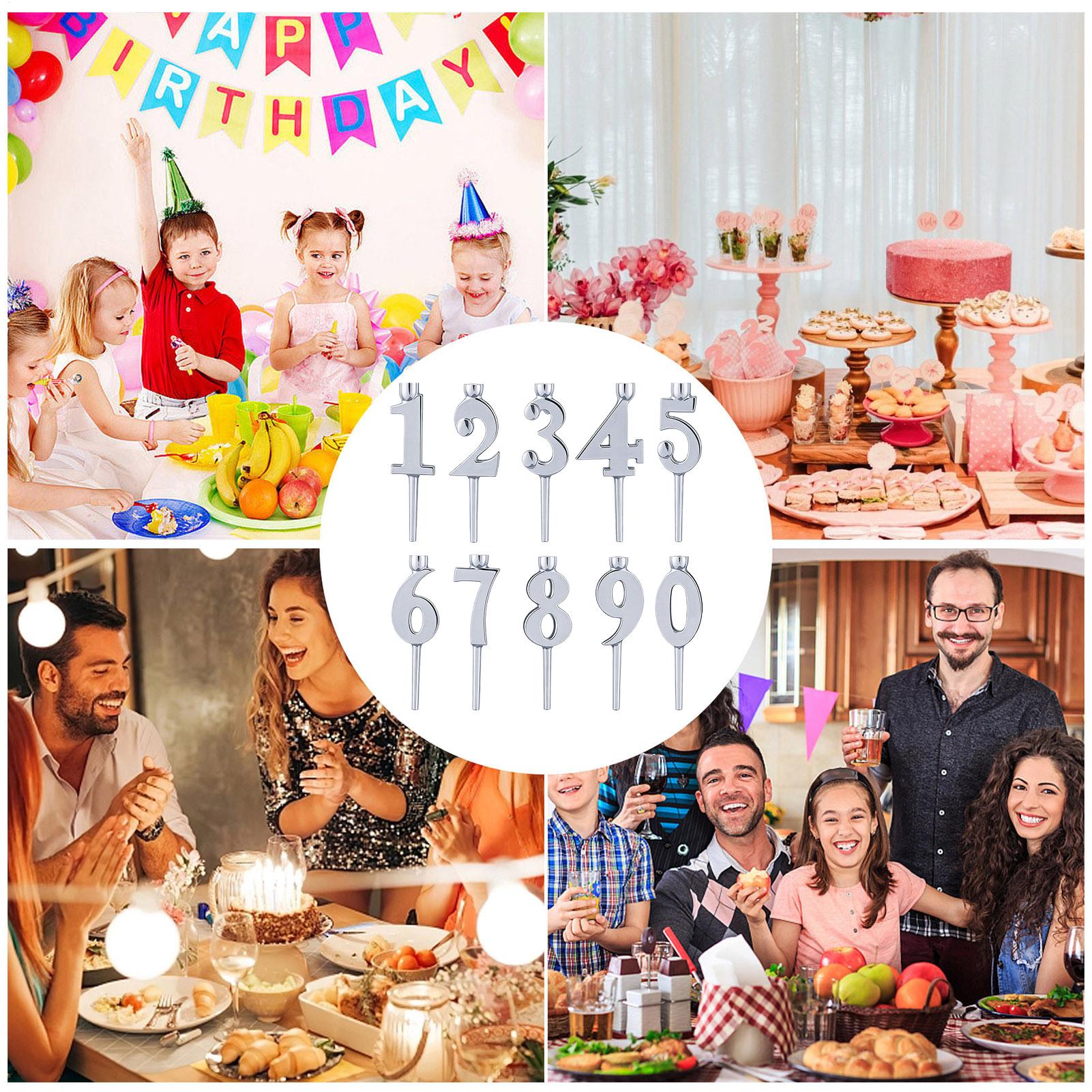 Number Birthday Candle Holders - Candle Supplies In recension och pris