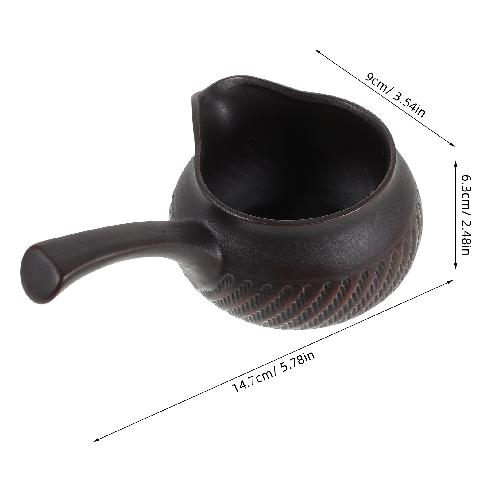 Ceramic Sauce Pitcher 190Ml Cr - Pour Spout Pitcher recension och pris