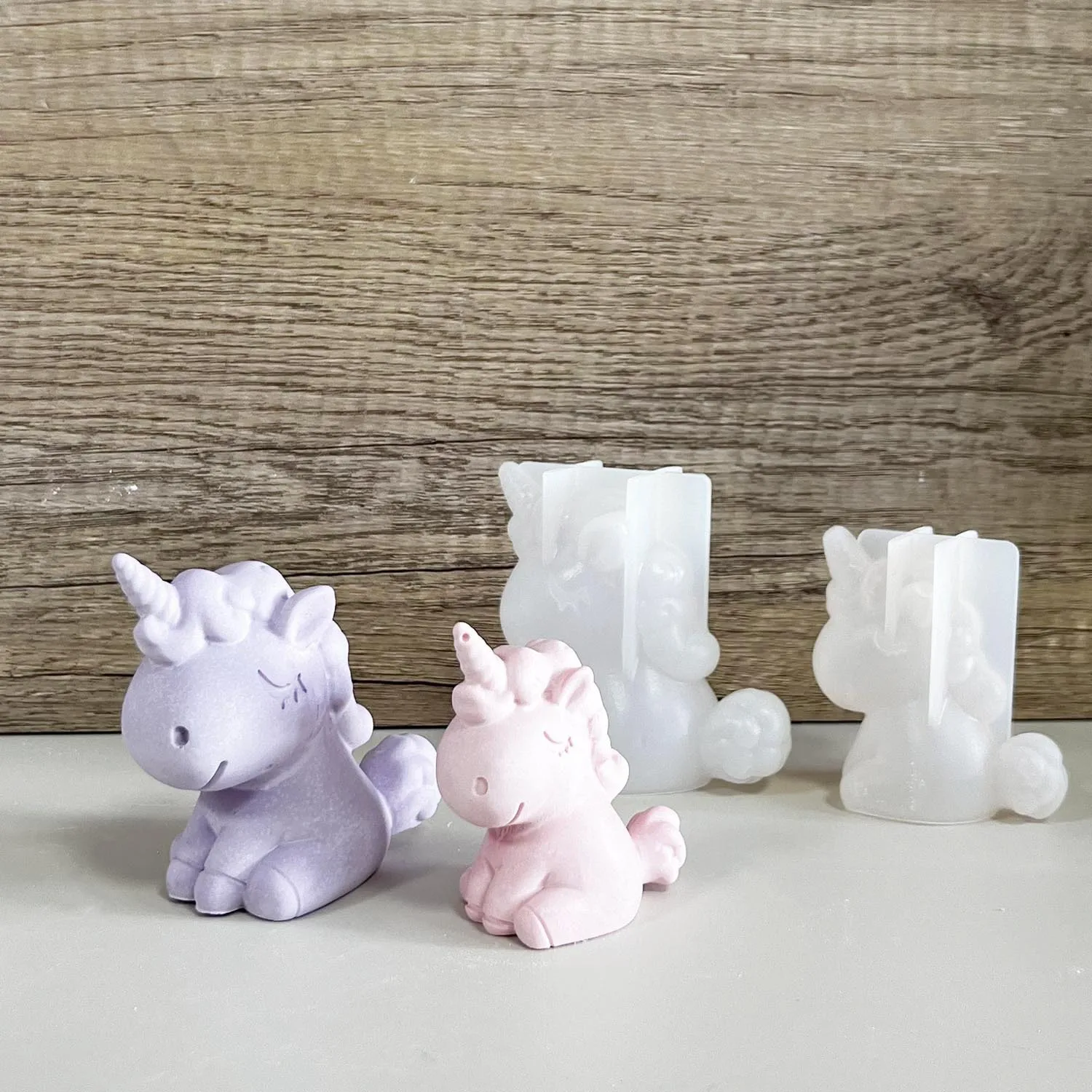 3D Geometric Silicone Unicorn  - Candle Making Supplies Online recension och pris