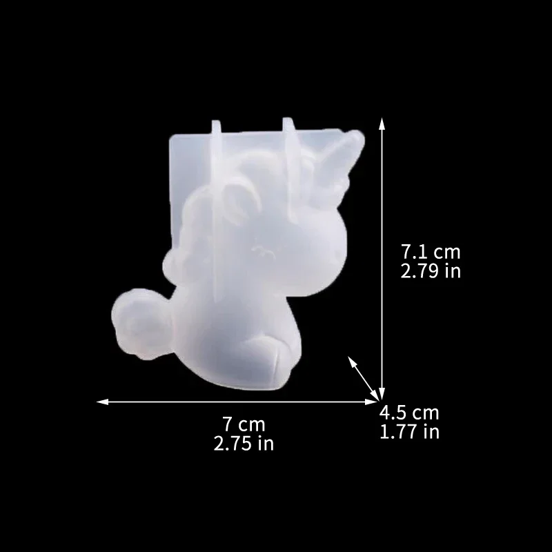 3D Geometric Silicone Unicorn  - Candle Making Supplies Online recension och pris