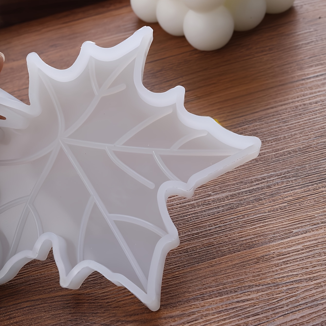 1PC Maple Leaf shaped Silicone - Candle Supplies In recension och pris