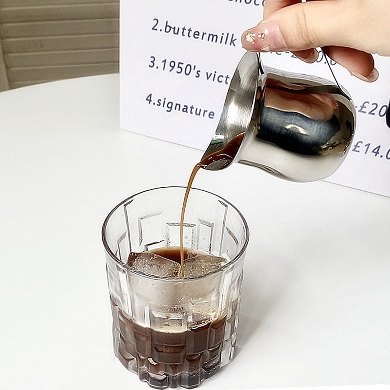 2/3/5/7oz Coffee Milk Frothing - Pour Spout Pitcher recension och pris