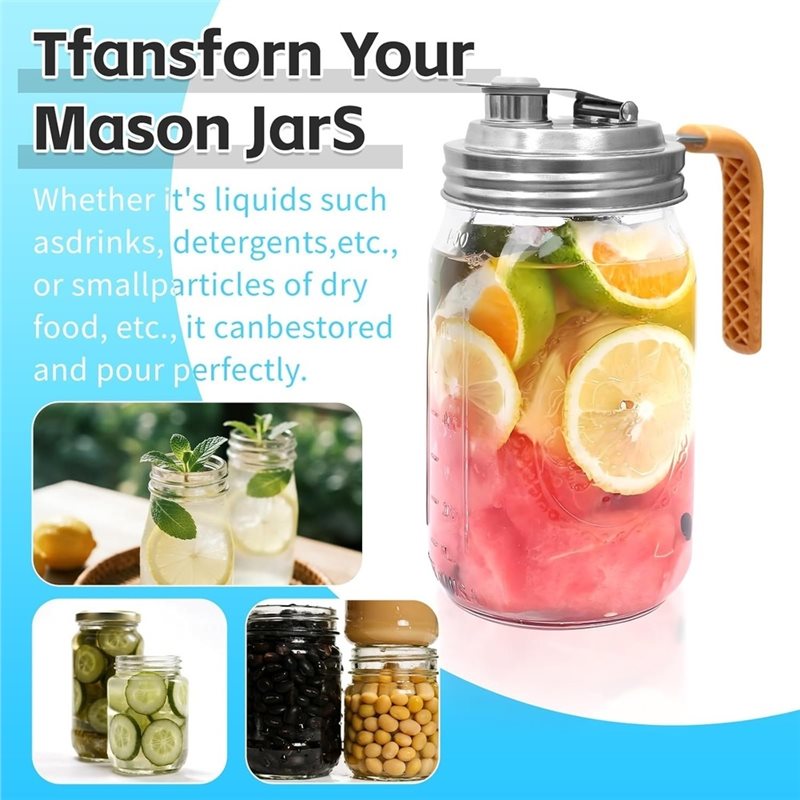 ABXF-3 Pack Masonjar Pour Spou - Pour Spout Pitcher recension och pris
