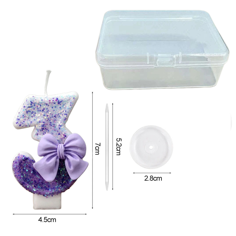 Creative Glitter Gradual Purpl - Candle Supplies In recension och pris