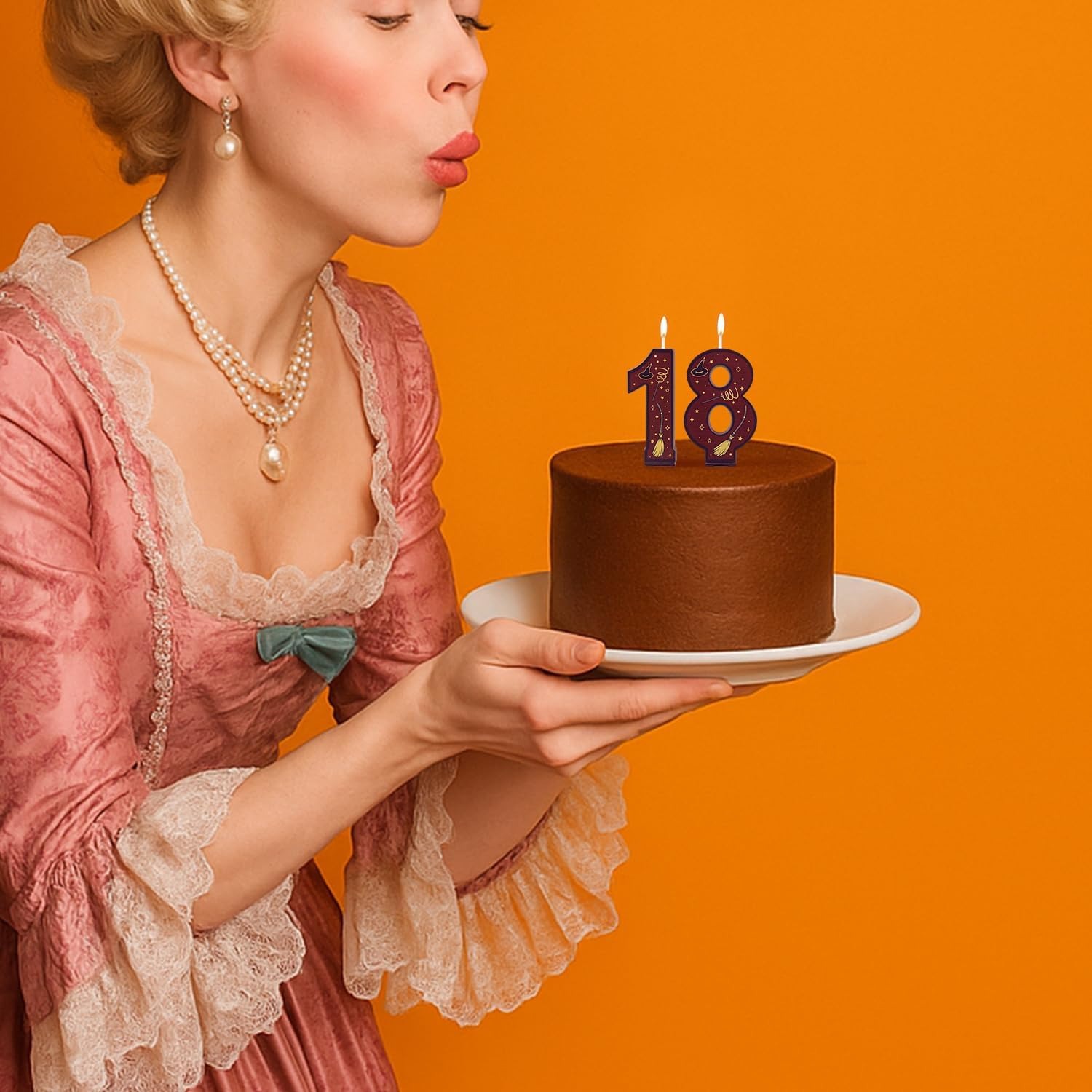 1 Set Number 0-9 Magical Theme - Candle Supplies In recension och pris