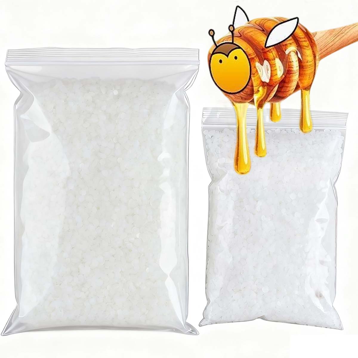 200g-1000g White Beeswax Pure  - Candle Making Supplies Online recension och pris