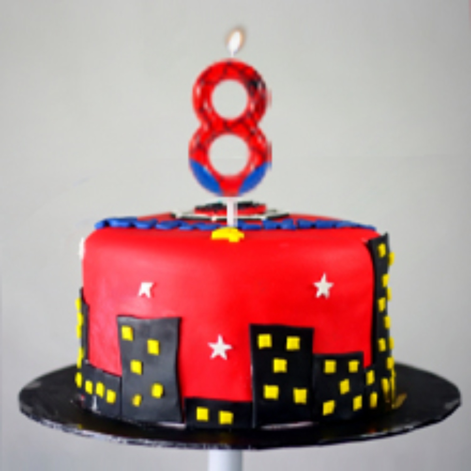 Spider Party 0-9 Birthday Cand - Candle Supplies In recension och pris