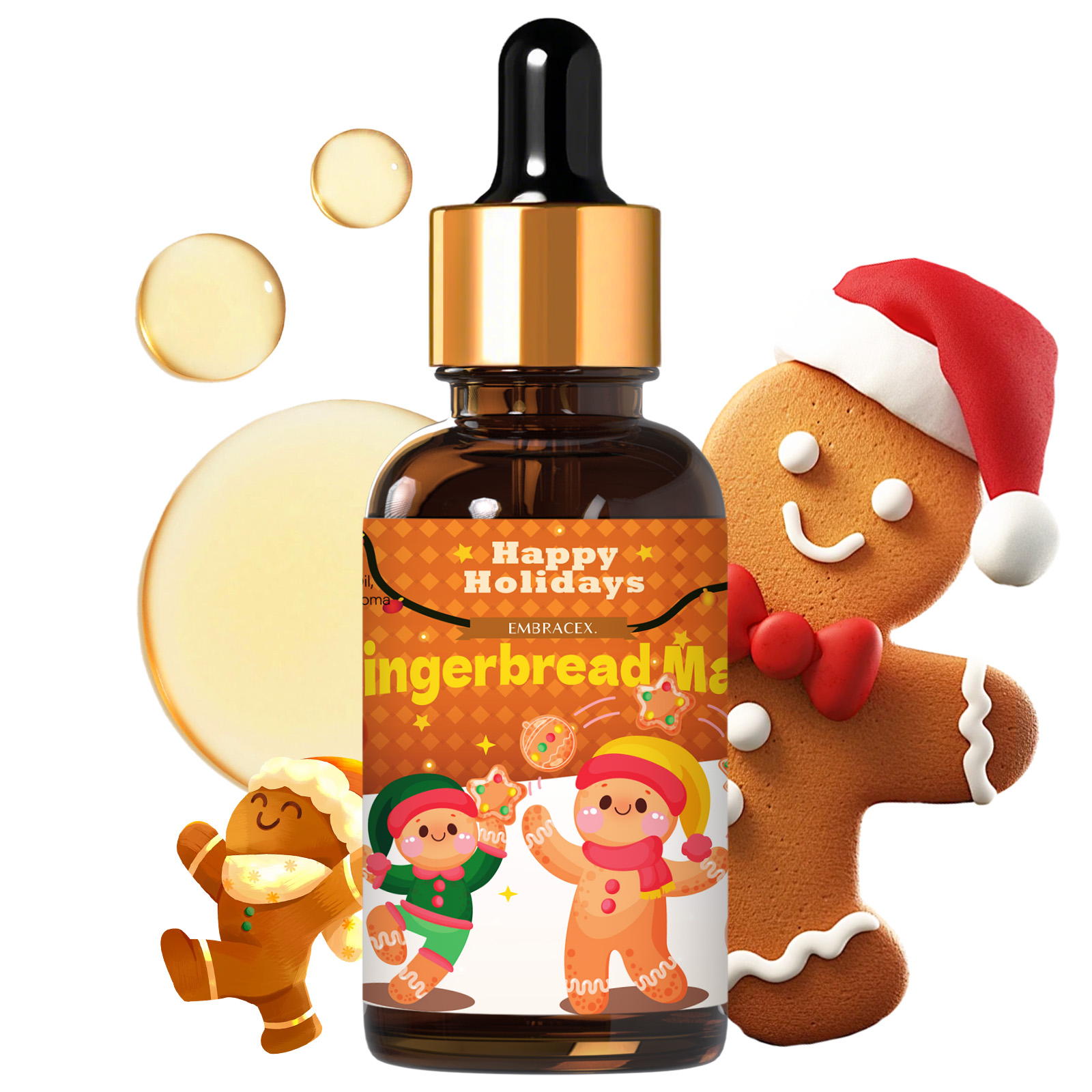 30ml Gingerbread Man  Essentia - Candle Supplies Fragrance Oil recension och pris