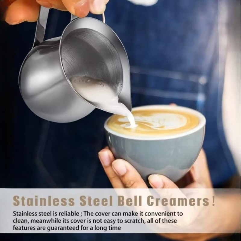 New Coffee Milk Frothing Pitch - Pour Spout Pitcher recension och pris