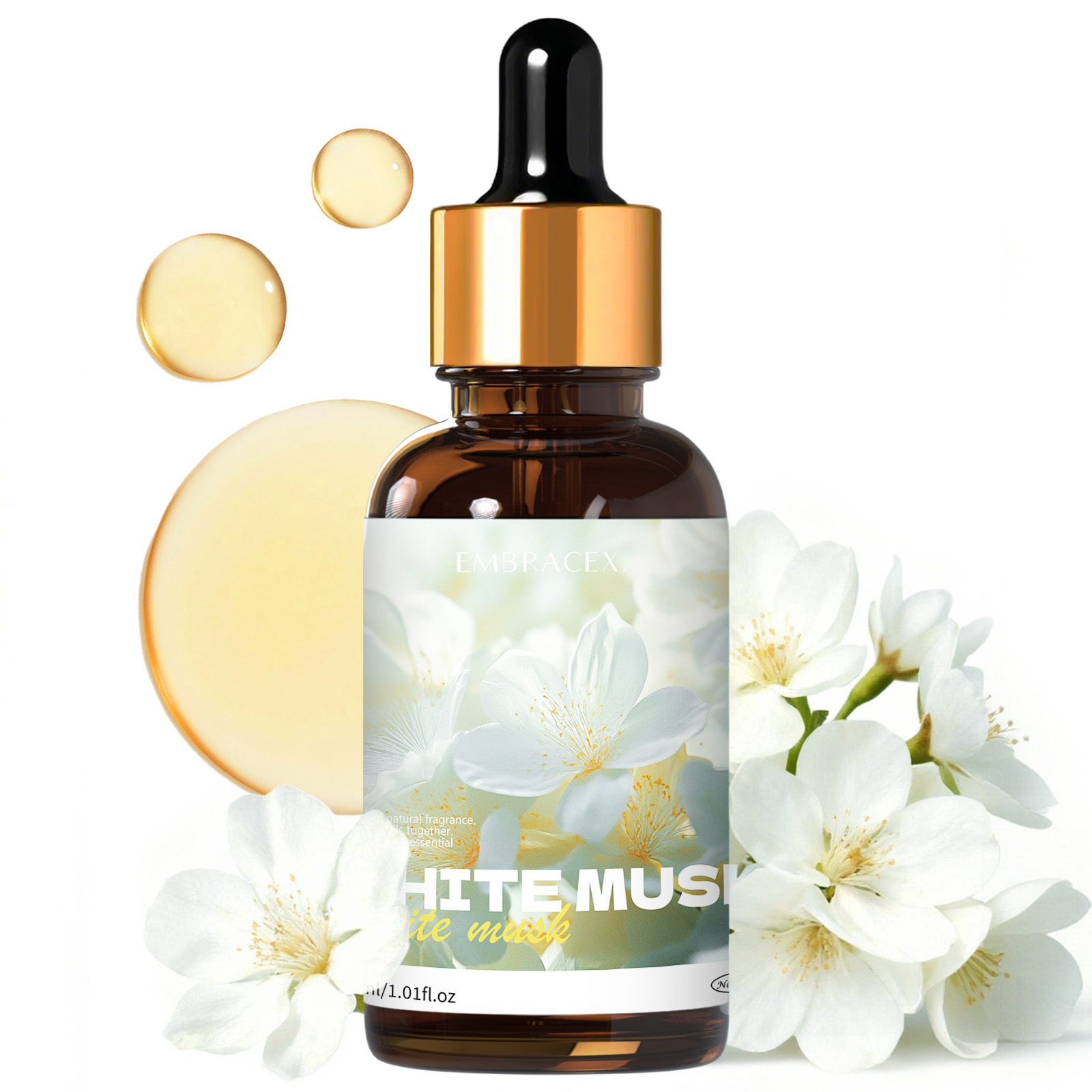 30ml White Musk Essential Oil  - Candle Supplies Fragrance Oil recension och pris