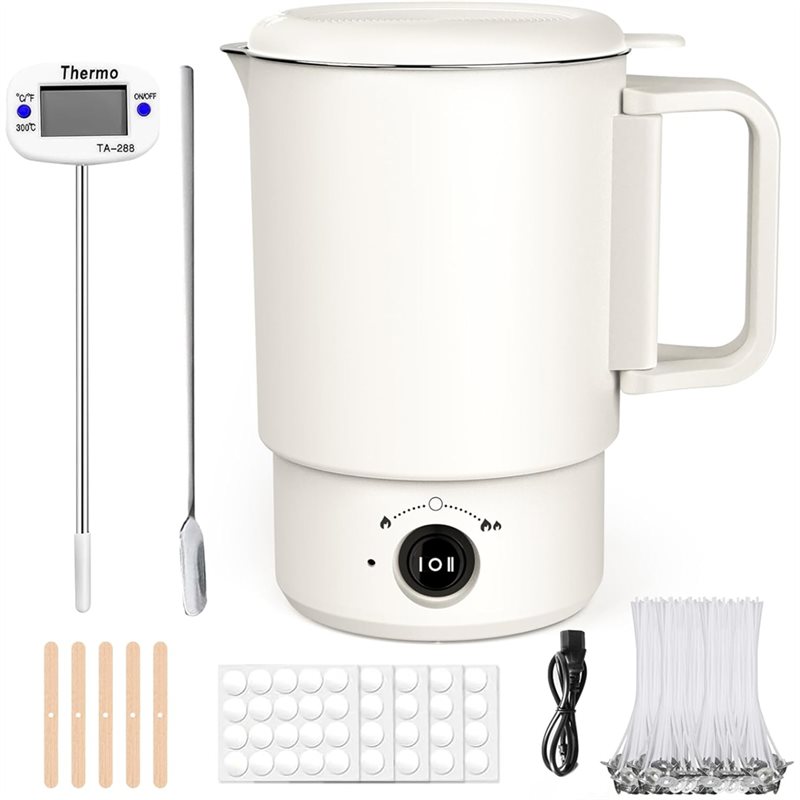 Electric Wax Melting Pot Kit 8 - Candle Supplies Uk recension och pris