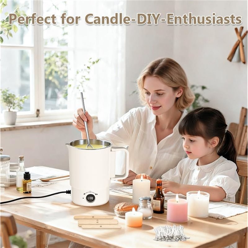 Electric Wax Melting Pot Kit 8 - Candle Supplies Uk recension och pris