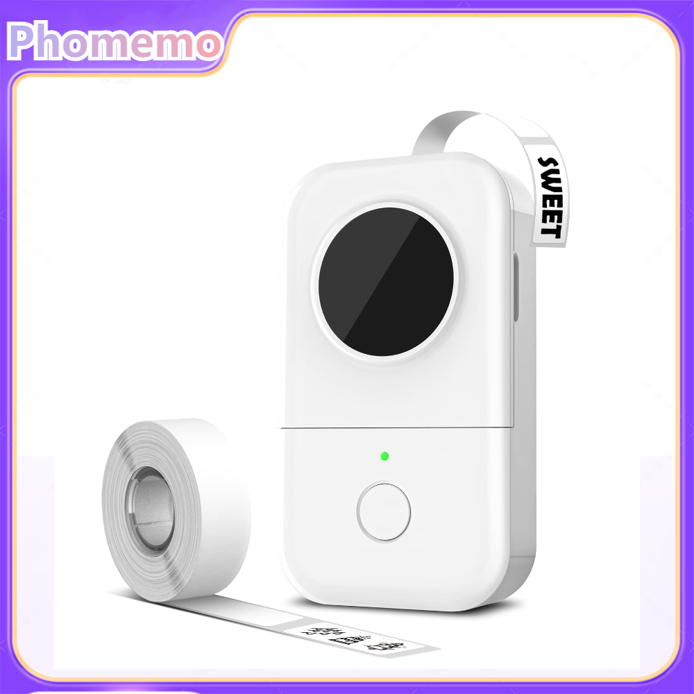 Printer Portable Wireless Blue - Sticker Label Template recension och pris